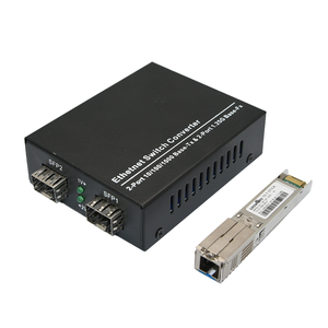 SunSoont Mini OLT GPON Stick de 1 Puerto FTTH Compatible con Todos los Switches Micro SFP con RJ45 SC 10G Fibra Óptica WiFi - Product Image 4