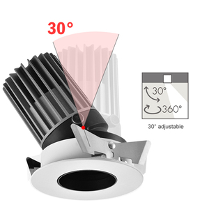 Mini <span class=keywords><strong>Spot</strong></span> lumineux <span class=keywords><strong>Led</strong></span> encastrable pour le plafond, Design simpliste, éclairage d'intérieur, luminaire de plafond, idéal pour une cuisine ou une chambre à coucher, 10/12/14W - Product Image 3
