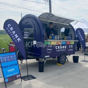 2025 Bars For Sale Taco Trailer Street Bbq Trailers Fully Equipped With Porch Food Truck <b>Mobile</b> Cafe - Product Image 2