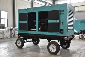 Generador Diésel Silencioso Móvil de 50 kVA 100 kVA con ATS para Obras de Construcción, Portátil, Trifásico, para Exteriores, con Certificación ISO CE - Product Image 4