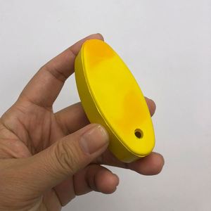 Custom Squeeze Stress Gift PU Foam Floater Oval Shape Temperature Sensitive Color Change for Boating Fishing Sailing Outdoor - Product Image 4