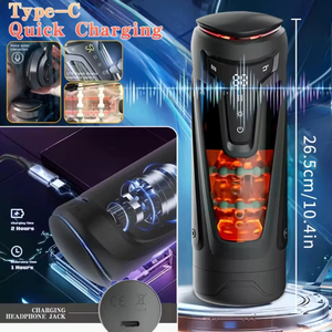 Masturbatore Automatico Riscaldante con Vibrazione per Uomo, Macchina per Sesso Orale, Coppa per Masturbazione, Giocattoli Sessuali, Articoli per Adulti - Product Image 5
