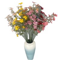Bunga Daisy Sutra Realistis Buatan, Dekorasi Acara Pernikahan, Bunga Palsu, Perlengkapan Fotografi Rumah & Luar Ruangan, Gaya Rustic, Ikat Tangan