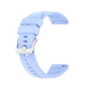 Bracelet intelligent Accessoires de bracelet pour <span class=keywords><strong>Huawei</strong></span> <span class=keywords><strong>Watch</strong></span> <span class=keywords><strong>GT</strong></span> <span class=keywords><strong>2e</strong></span> Boucle en métal Bracelet de montre de <span class=keywords><strong>sport</strong></span> en silicone de couleur unie - Product Image 4