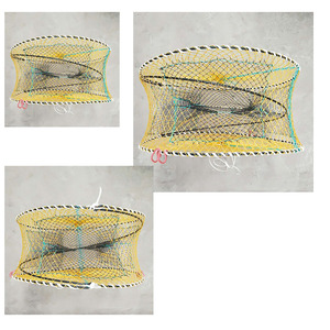 Jaula Circular <span class=keywords><strong>de</strong></span> Alta Calidad <span class=keywords><strong>para</strong></span> Cría <span class=keywords><strong>de</strong></span> Cangrejos, con Resorte, Importada, Venta Directa - Product Image 3