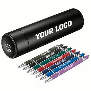 Stylo bille SY52 en gros avec logo personnalisé, stylo en métal de haute qualité, cadeau d'affaires pour le bureau, stylo bille promotionnel - Product Image 1
