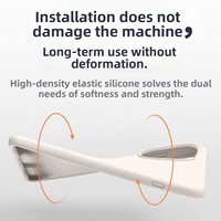 Étui antichoc intégral en silicone liquide avec cuir tanné végétal intégré pour Oneplus Ace 6T
