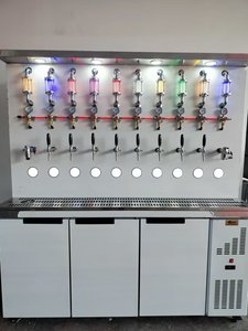 Sistema de pared de <span class=keywords><strong>grifo</strong></span> de <span class=keywords><strong>cerveza</strong></span> de autoservicio personalizado, dispensador de <span class=keywords><strong>cerveza</strong></span> de barril, <span class=keywords><strong>Enfriador</strong></span> de pared de habitación para bebidas convenientes - Product Image 2