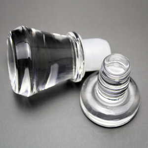 18,5mm 21,5mm 22,5mm Corchos de vidrio de lujo para whisky Vodka Gin Rum Botella de vidrio con tapón - Product Image 4
