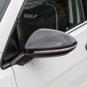 Coque de rétroviseur en fibre de carbone pour Volkswagen Golf Mk7 Sportsvan Lamando Touran L, ensemble complet - Product Image 5