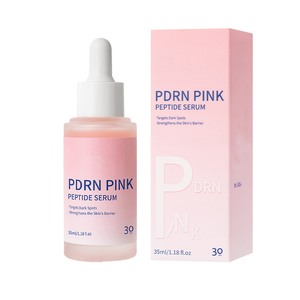 나이아신아마이드 알로에 베라 PDRN 히알루론산 펩타이드 세럼 로즈 글로우 수딩 트리트먼트 포 페이스 30mL 글래스 스킨 - Product Image 3