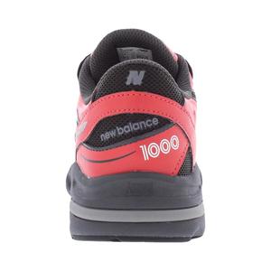 Scarpe New Balance 1000 GS per bambina rosse e nere, sportive da corsa per bambini - Product Image 3