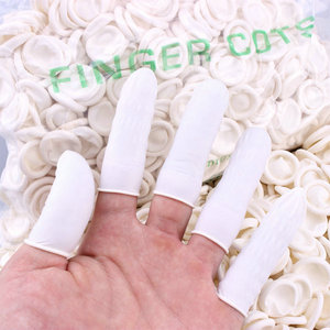 Fairtech Groothandel Industriële Veiligheid Latex Gladde Verdikte Antistatische Duurzame Antislip Stofvrije ESD Vingerbeschermers - Product Image 5