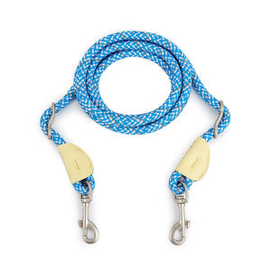 Guinzaglio a P Funzionale Personalizzato per Cani da Passeggio all'Aperto, Corda Leggera e Regolabile in Nylon per Animali Domestici con Pettorina e Collare, LOGO Personalizzato - Product Image 2