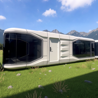 Maison mobile pouvant être chargée dans un 40HQ, facile à installer, maison modulaire
