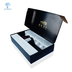 Custom Logo <b>Wine</b> Corrugated Paper <b>Gift</b> Packing <b>Set</b> Foam Insert <b>Wine</b> Box - Product Image 5