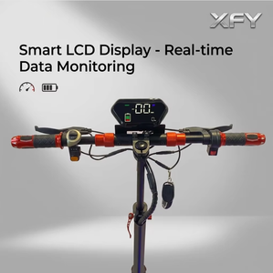Trottinette électrique XFY personnalisé<span class=keywords><strong>e</strong></span> NFC 10 pouces avec siège, pliable pour adultes, vente en gros, autonomie 60 km, livraison rapide - Product Image 4