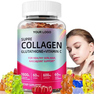 Private Label Collageen Gummy Vitamine <span class=keywords><strong>C</strong></span> Glutathion Voeding Kruidensupplement Schoonheidsverzorging Ondersteuning Oem Odm Bulk Maatwerk - Product Image 1