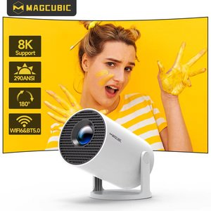 Projecteur portable Magcubic 8K Android 14 WiFi6 BT5.4 290ANSI HD pour la maison et l'extérieur HY300 Pro - Product Image 1