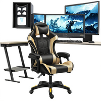 Prix d'usine Rouge Gamer Chaise Massage Ordinateur Racing Caractéristiques Bureau traditionnel Silla Chaise Table à vendre Échantillon gratuit