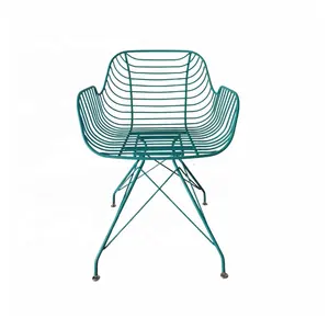 Tel tasarım sandalyeler yemek sandalyeleri açık tel sandalye
