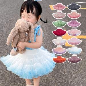 Falda Tutú para Niñas Pequeñas, Falda Tutú Esponjosa de Alta Calidad al por Mayor, Vestido de Tul con Volantes para Bebés, Falda Tutú Clásica para Niñas - Product Image 1