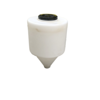 Mélangeur de liquide en plastique, 10 sachets de 100kg pour mélangeur, avec trémie de fermentation verticale, emballage de stockage