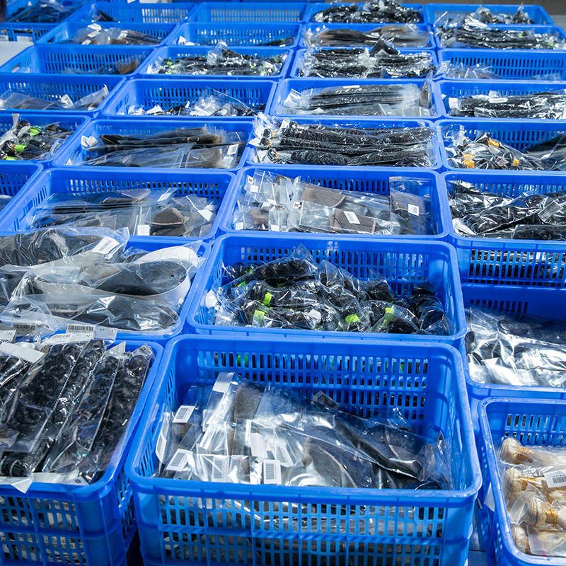 Faisceaux de cheveux