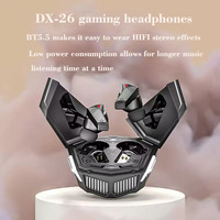 2025 desain baru kualitas tinggi Wireless Gaming earbud 3D suara Surround Noise Cancelling DX-26 Gaming earbud TWS