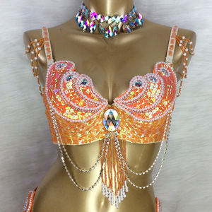 נשים סקסיות עקוקות שלב & ריקוד קרנבל צמרות צמרות שמלות חזייה ב גודל בארה "ב - Product Image 5