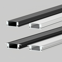 MOQ 1000 pièces – Profilé LED en aluminium sur mesure pour éclairage de plafond supérieur, profilés d'angle en aluminium antirouille, profilé LED en aluminium