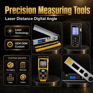 Télémètre laser numérique 60m, outil de mesure individuel, mesure de surface et volume, mémoire 20 m/pouce/pied, IP54, OEM ODM, vente en gros, usine - Product Image 3