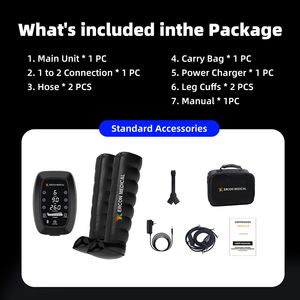 Professionelle 8-Kammer-Luftkompressions-Beinmassagegeräte für Sportler zur Regenerationsförderung der Durchblutung <span class=keywords><strong>in</strong></span> Füßen und Beinen durch Pressotherapie - Product Image 6