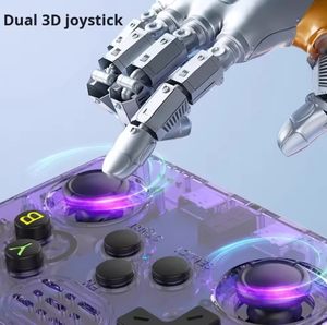 <span class=keywords><strong>Console</strong></span> de jeu portable à double joystick 3D avec boutons L/R améliorés, système ARKOS, écran couleur, WiFi, 10000 jeux - Product Image 6