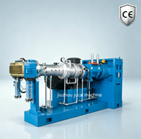 Machine d'extrusion de caoutchouc à alimentation chaude et froide Jucai pour bandes d'étanchéité de portes et fenêtres en EPDM et silicone, tubes et profilés