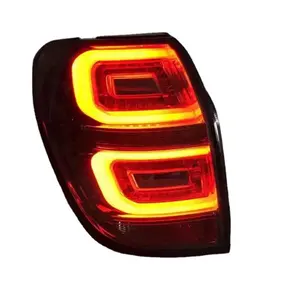 シボレーキャプティバ2011-2014年スモークブラックカラーバックリアランプ用LEDテールライトアセンブリ