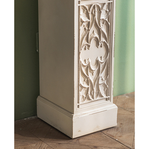 Table de hall en bois blanc, <span class=keywords><strong>reproduction</strong></span> antique, console, fabriquée en Chine, meubles de style européen - Product Image 6