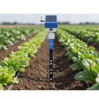 Capteur de sol intelligent multi-paramètres tout-en-un CropX, mesureur de sol avec alimentation solaire 4G/WiFi pour la gestion de l'irrigation des champs