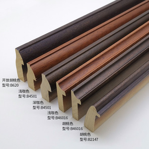 แถบไม้เนื้อแข็ง B620 ลายไม้สน สำหรับตกแต่งกรอบสไตล์ดั้งเดิม ใช้ภายในอาคาร ทนทาน - Product Image 1