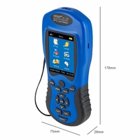Utilisation NF-198 de dispositif de Test de compteur de terre GPS d'équipement d'arpentage de terre agricole outil de mesure de longueur de zone de cartographie