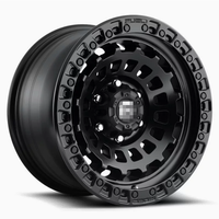 Jantes en alliage bronze usinées à rayons multiples de 17, 18 et 20 pouces avec simulation de beadlock pour 4x4, pick-up, SUV, Wrangler, Hilux, Dmax