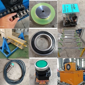 Machine de formage de rouleaux pour usine de portes enroulables en profilés d'acier métallique - Product Image 5