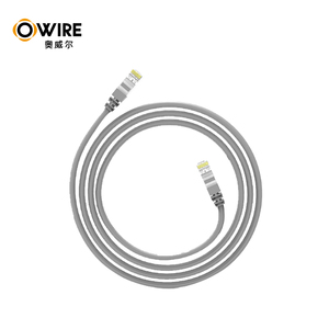 Siêu mỏng phẳng Mạng vá dây cáp CAT5E 0.3mm Độ dày vô hình hệ thống dây điện cho văn phòng và nhà, nhiều màu sắc có sẵn - Product Image 5