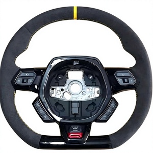 Volant sport en fibre de carbone LED pour Lamborghini Huracan Gallardo URUS Aventador - Product Image 1