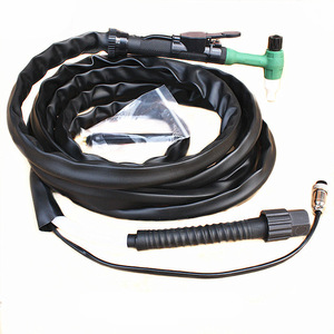 Bid TIG Welding Torch 4 15m Silicone Tubing All Copper Air Cooled Straight Head Manual Ignition - Product Image 1