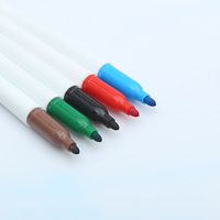 Livraison gratuite, 24 couleurs personnalisables, peinture permanente imperméable, pointe en feutre extra fine, marqueur stylo 1mm