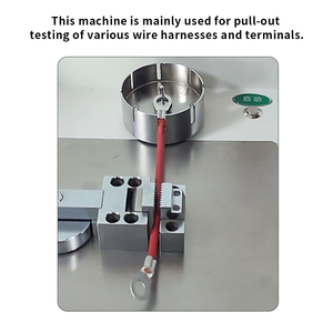 Máquina de Teste de Força de Tração Horizontal para Terminais de Fiação com Impressora - Product Image 3