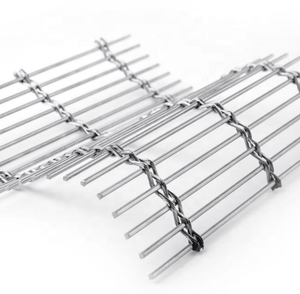 Maille métallique architecturale SS316 - Maille de fil d'acier inoxydable certifiée ISO pour revêtements de façade modernes et écrans intérieurs - Product Image 1