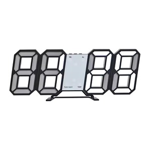 <span class=keywords><strong>Réveil</strong></span> numérique 3D LED, horloge murale <span class=keywords><strong>de</strong></span> bureau, électronique contemporaine <span class=keywords><strong>haut</strong></span> <span class=keywords><strong>de</strong></span> <span class=keywords><strong>gamme</strong></span> avec affichage <span class=keywords><strong>de</strong></span> la température et charge USB - Product Image 3