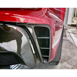Aérations de pare-chocs arrière en fibre de carbone sèche neuves pour Chevrolet Corvette C8 Z06 Z07 - Pièce de mise à niveau - Product Image 3